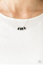 Load image into Gallery viewer, Deco Decadence - black necklace
