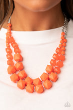 Load image into Gallery viewer, Summer Excursion - Orange necklace
