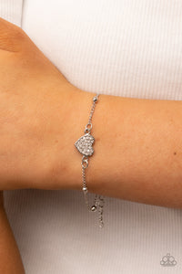 Heartachingly Adorable - Silver bracelet